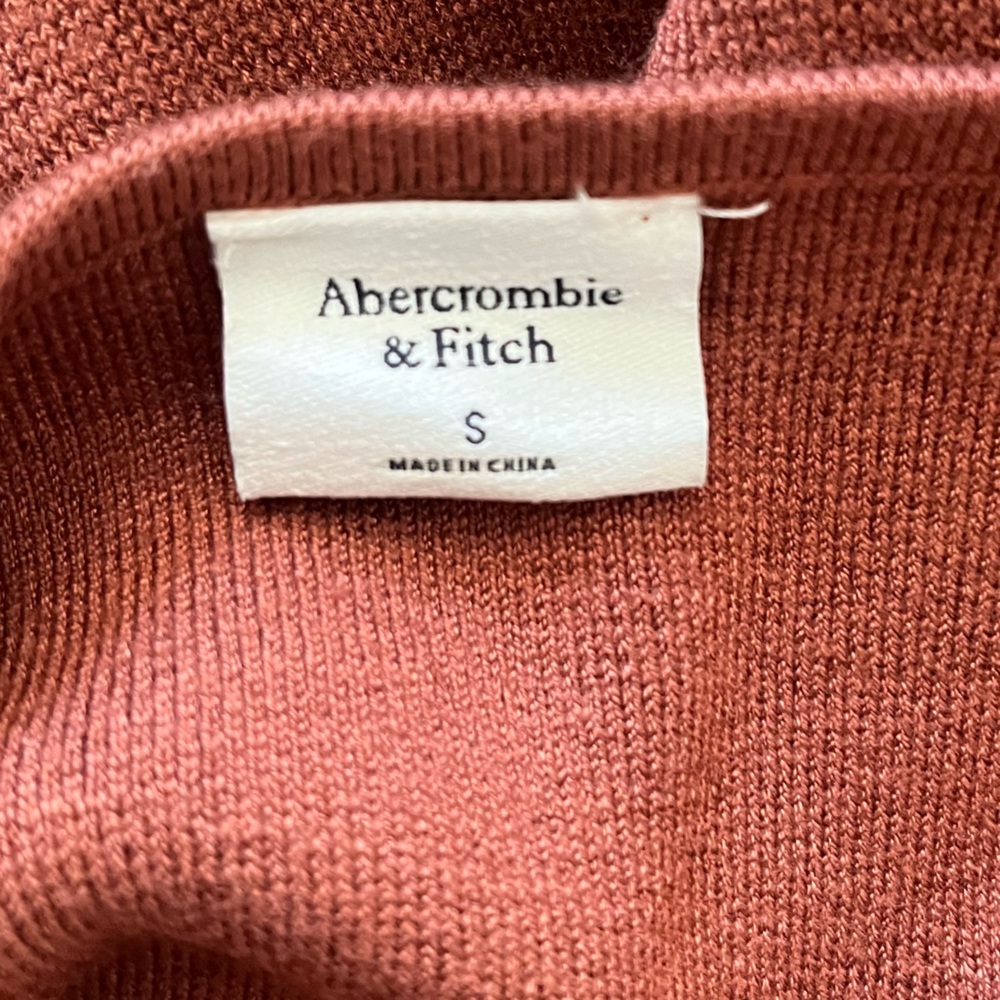 Abercrombie & Fitch Rust Mini Dress - Picture 6 of 7